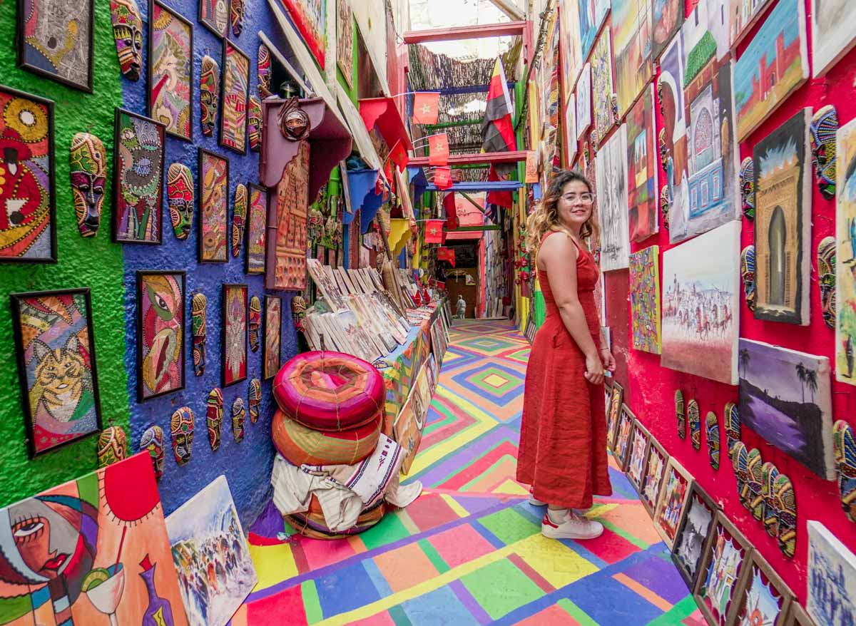 Colourful Street in Fes - Morocco Photo Guide