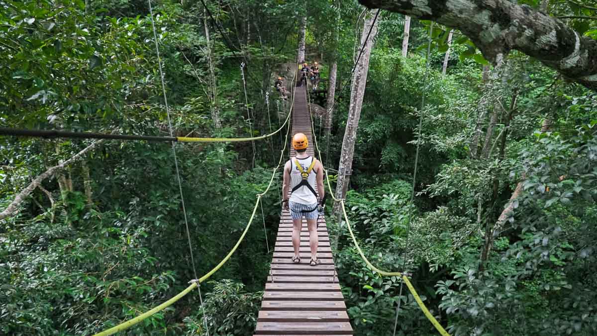 Sky Bridge at Flying Hanuman - Non-Mainstream Phuket Itinerary