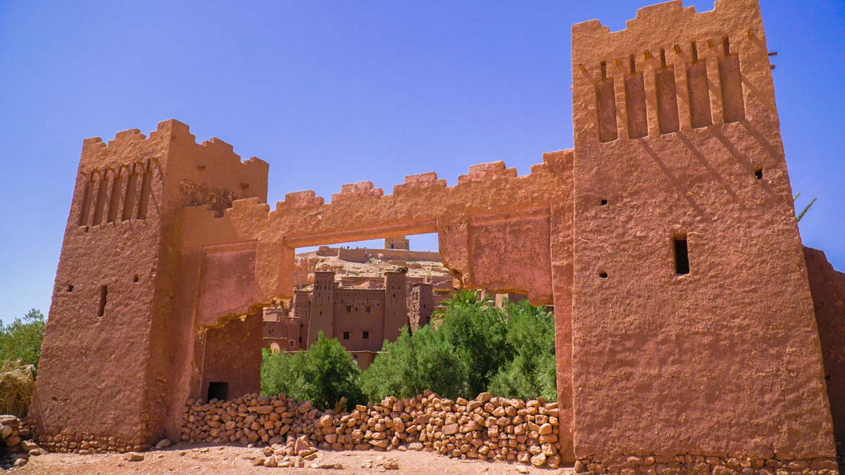 Gate used in Game of Thrones at Ait Ben Haddou Desert Village - Morocco Itinerary