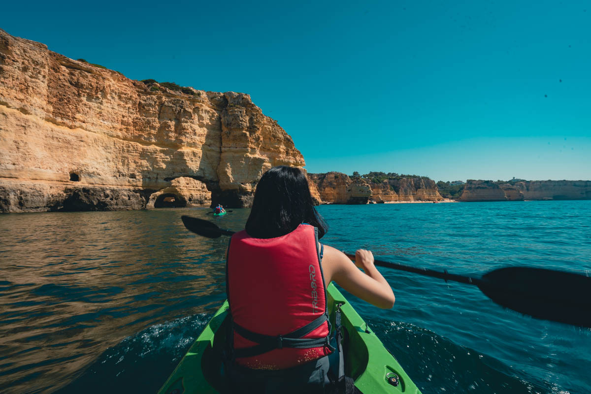 Lagoa, Boat & Kayak Tour to the Benagil Caves-Indie Film for Portugal