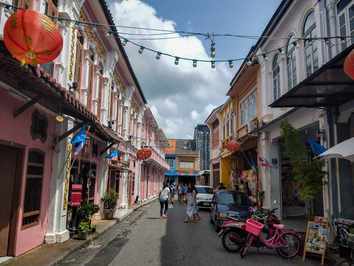 Street of Old Phuket Town - Cheap Things To Do in Phuket Under $20
