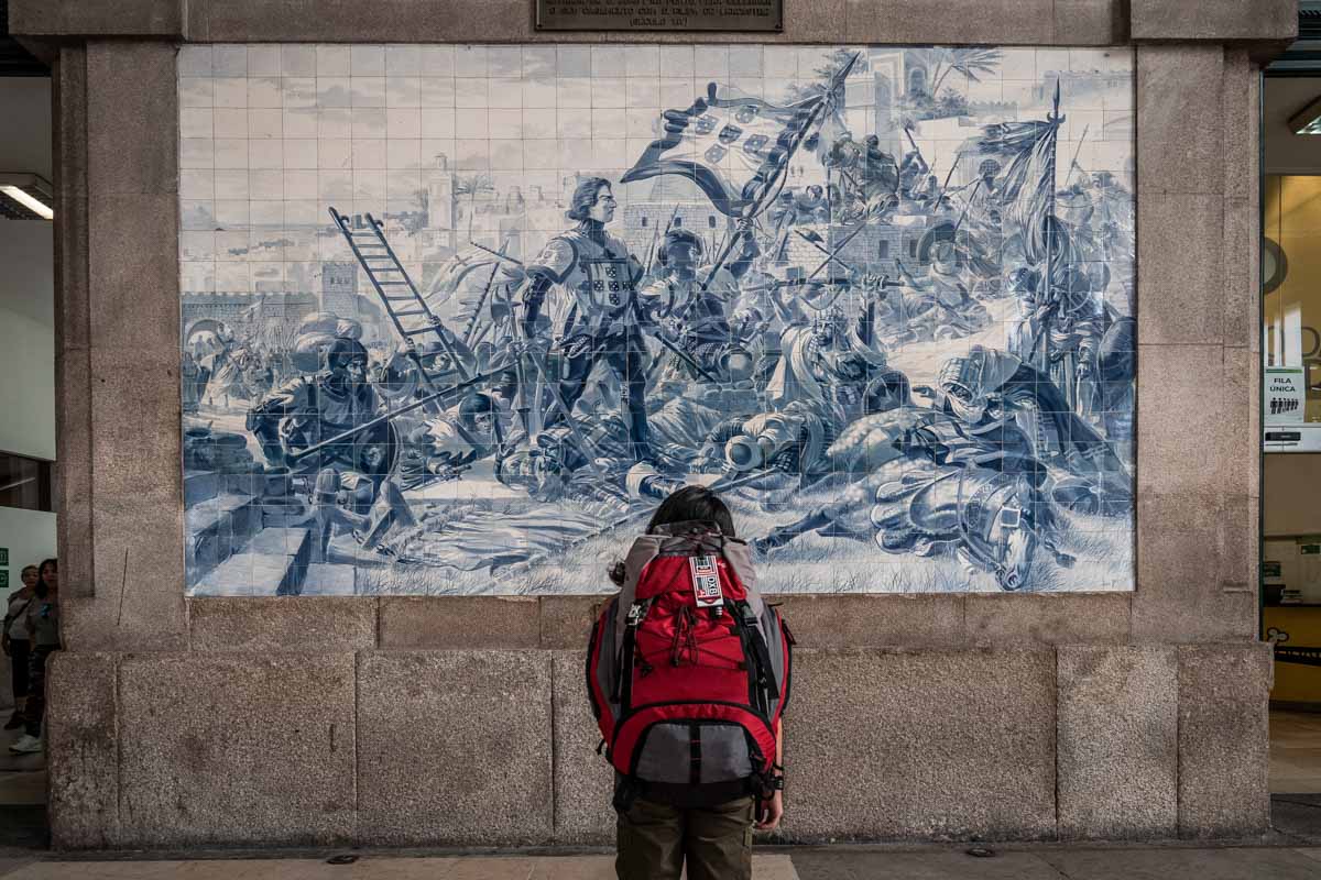 Porto, São Bento Railway Station Back-Indie Film for Portugal