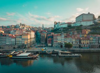 How I Lived Out an Indie Summer Film in Portugal Porto, Walkway to Dom Luís I Bridge -Indie Film for Portugal Featured