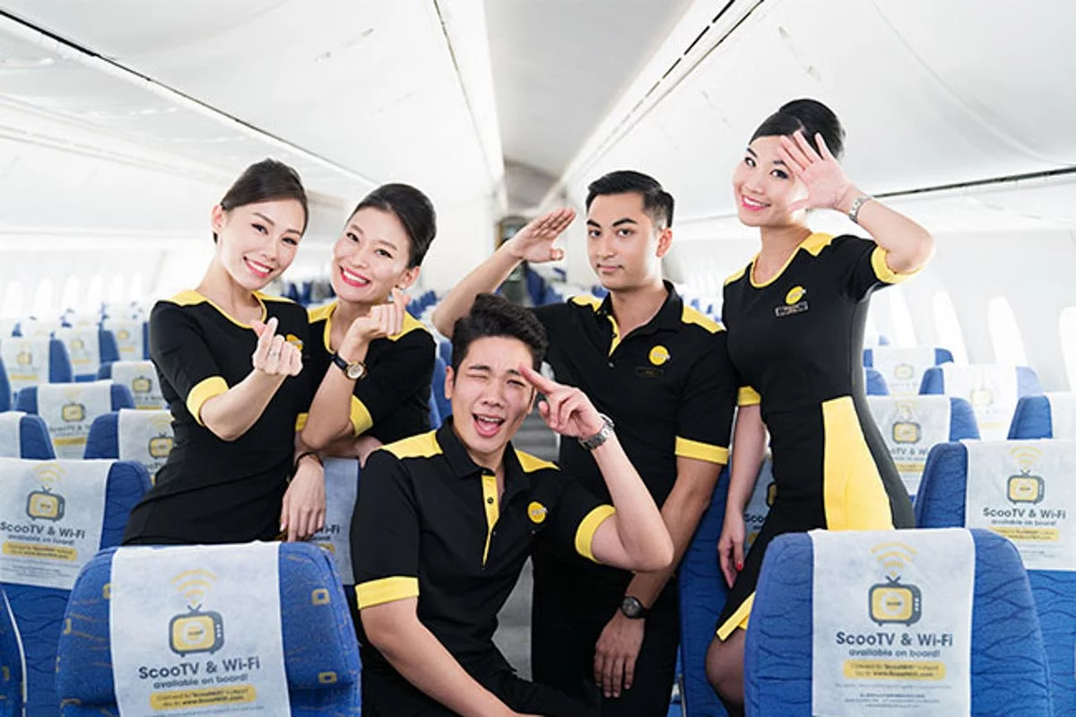 Scootees in Scoot plane - Travel Cheap Scoot Recruitment