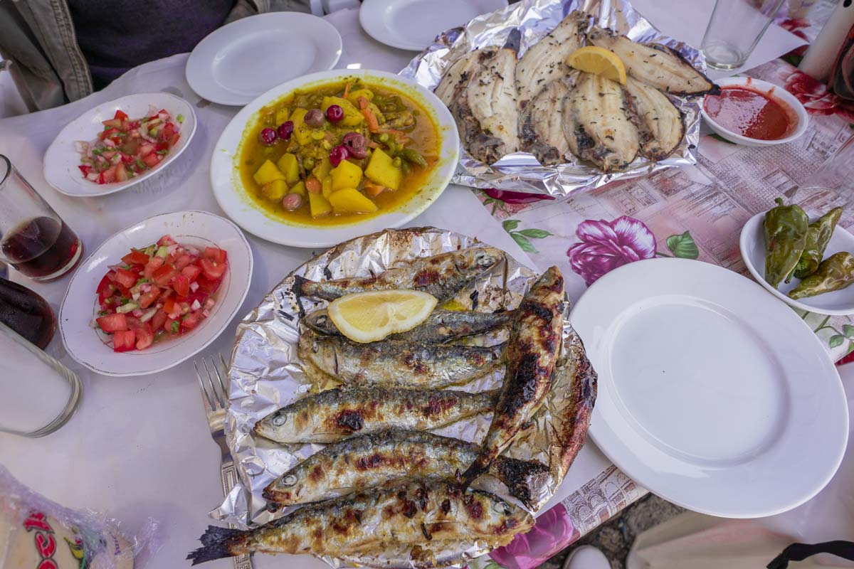 Seafood Lunch at Central Market in Casablanca - Morocco Itinerary