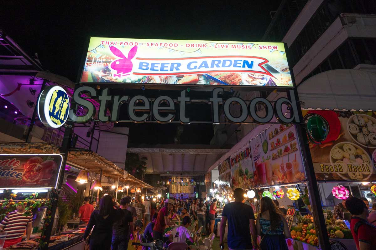 Soi Bangla Food Street Sign - Nightlife in Phuket