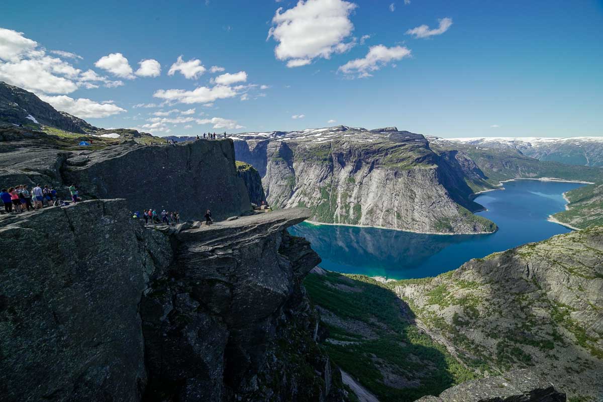 Queue to Trolltunga Viewpoint - Summer Norway Itinerary
