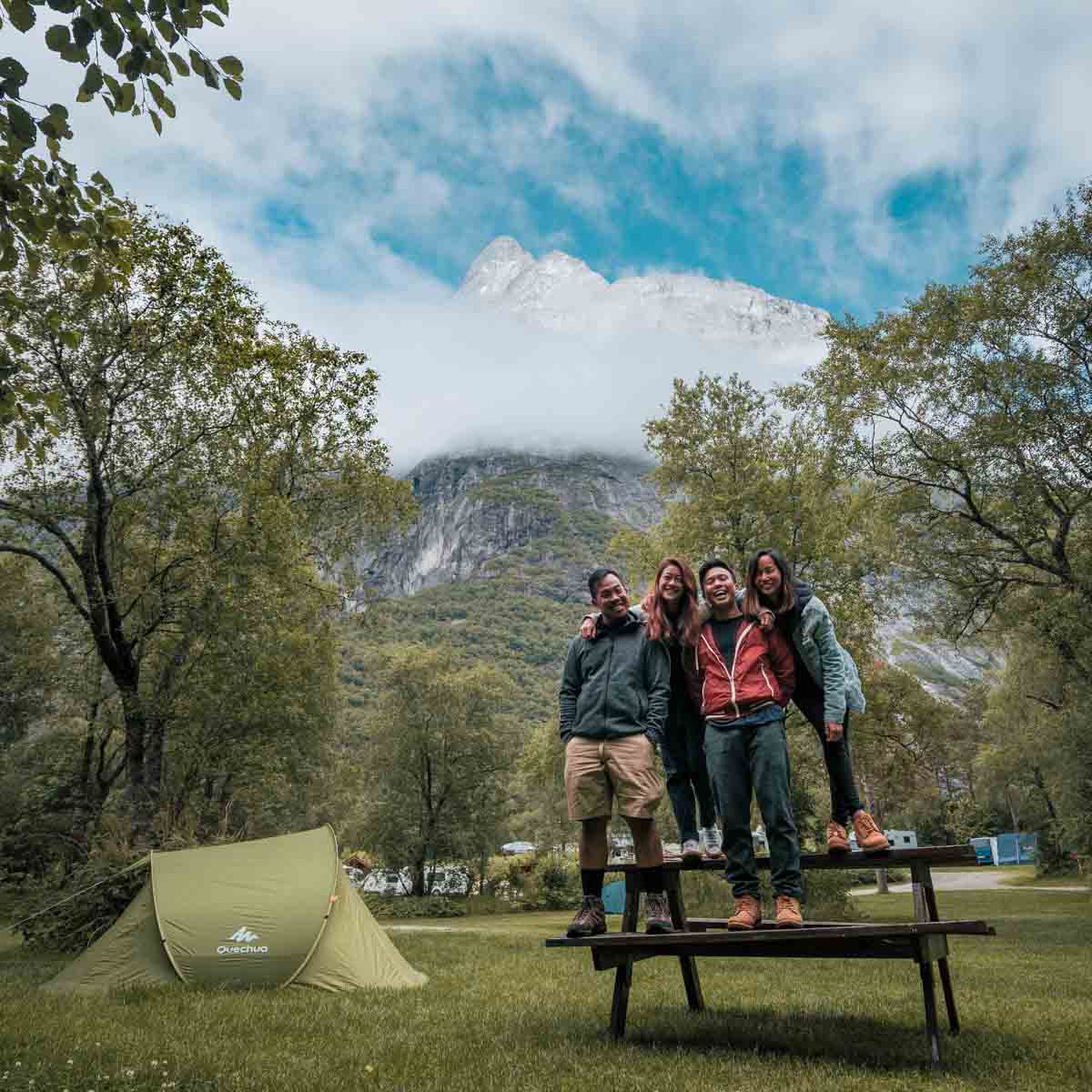 Trollveggen Camping - Summer Norway Itinerary
