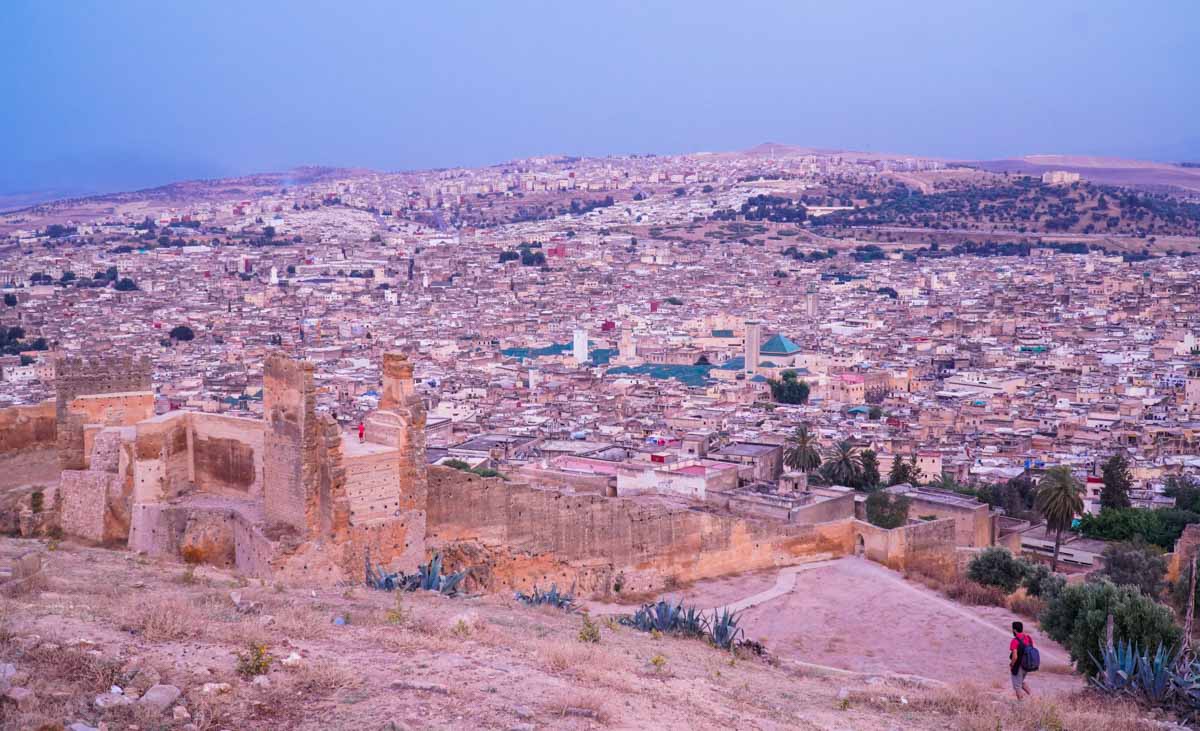 View of Fes City from Borj Nord - Morocco Itinerary