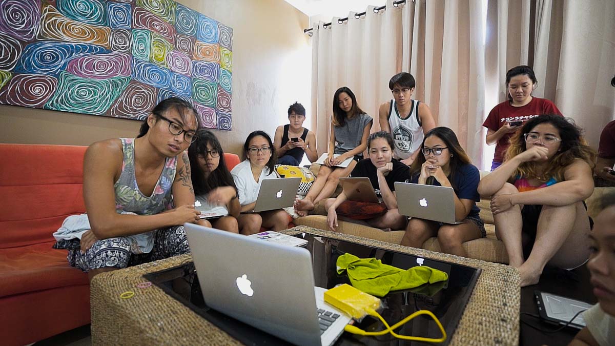 Watching People's Videos - TTI Ambassadors Boot Camp in Phuket