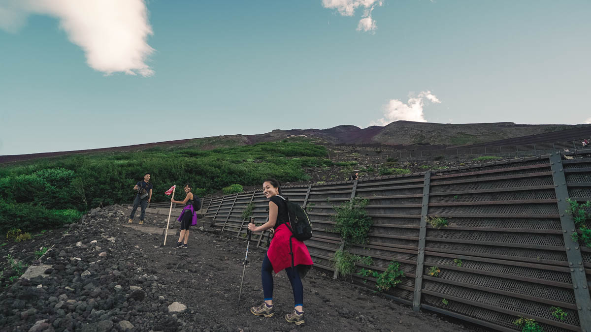 Climbing Mount Fuji - Hike Process