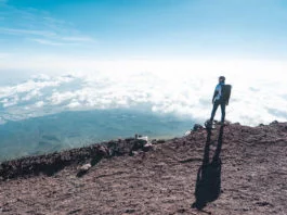 Climbing Mount Fuji - Wordpress