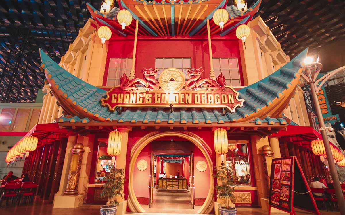 Dubai Theme Park - IMG Worlds of Adventure Chang's Golden Dragon