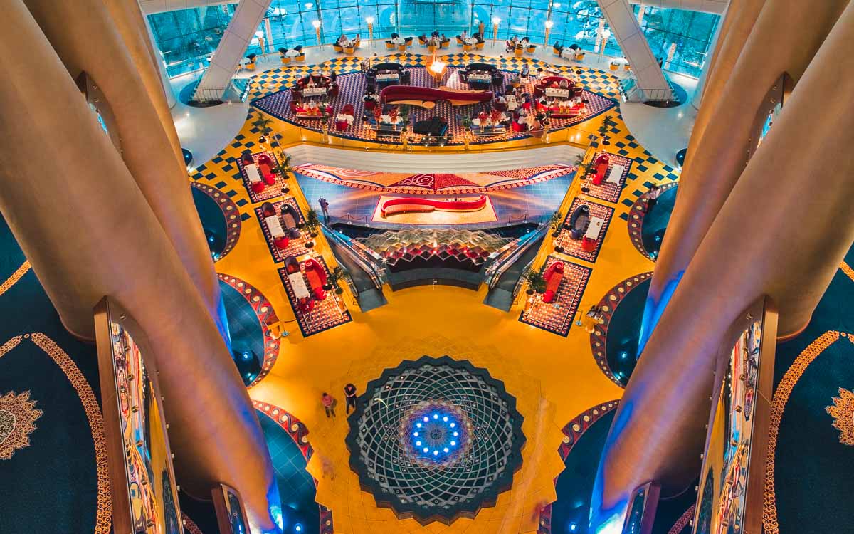 Activities in Dubai - Burj Al Arab Lobby