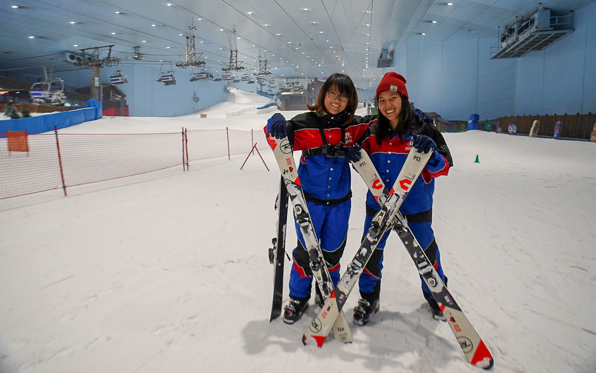 Activities in Dubai - Skiing Lessons