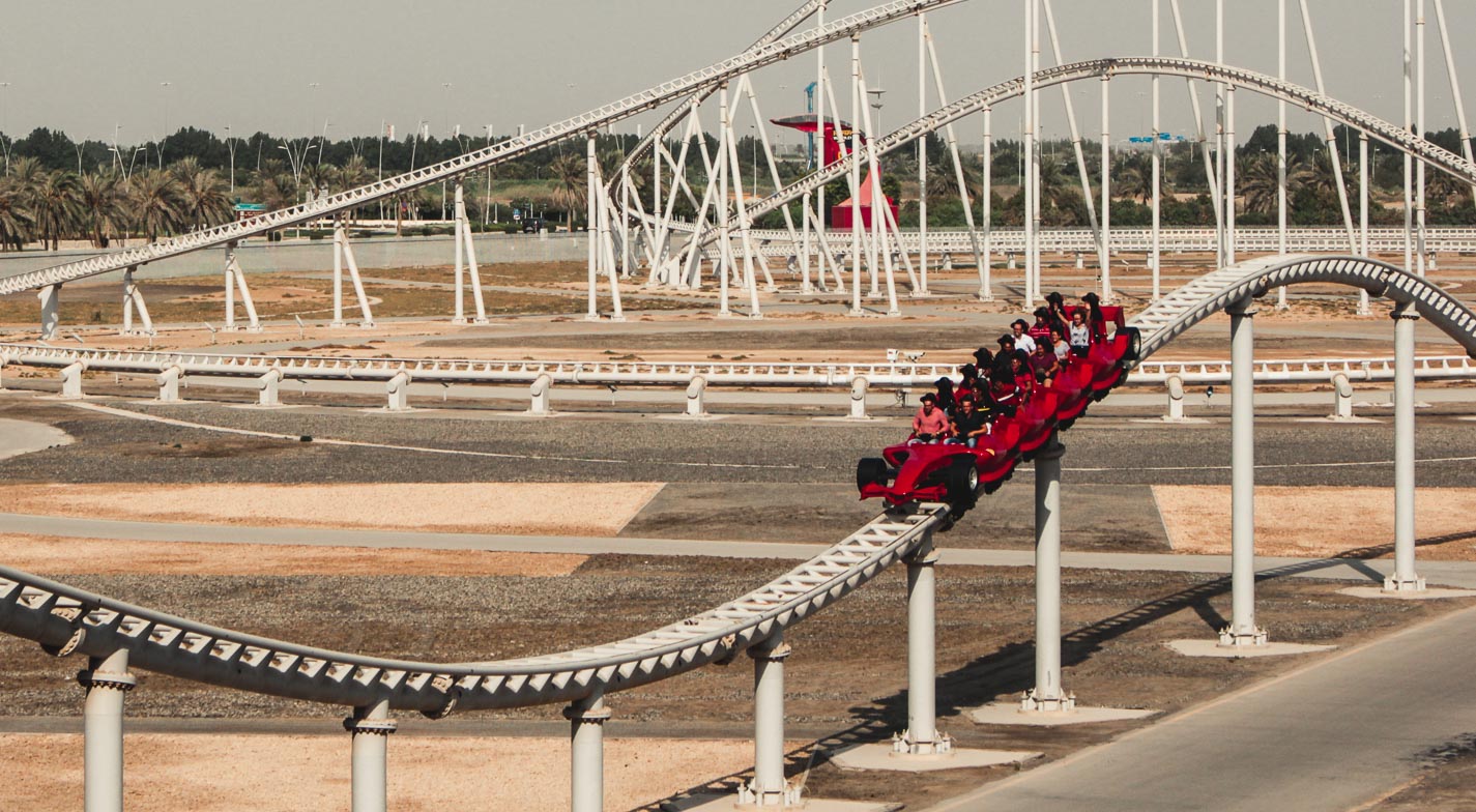 Ferrari Roller Coaster Dubai | vlr.eng.br