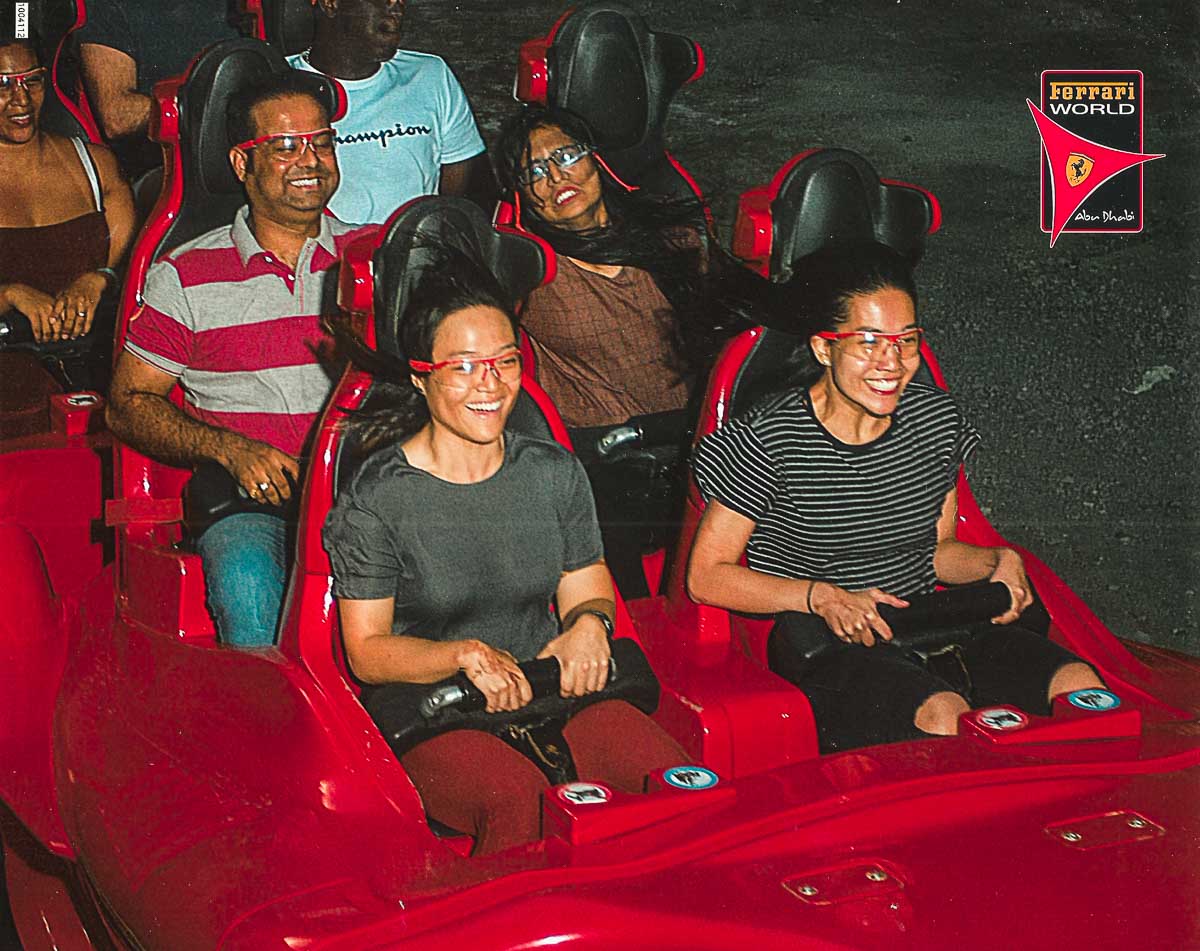 Riding Formula Rossa - Ferrari World Guide