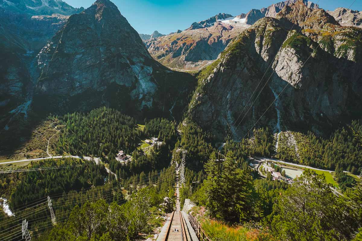 Gelmerbahn Funicular - Switzerland Swiss Travel Pass Guide