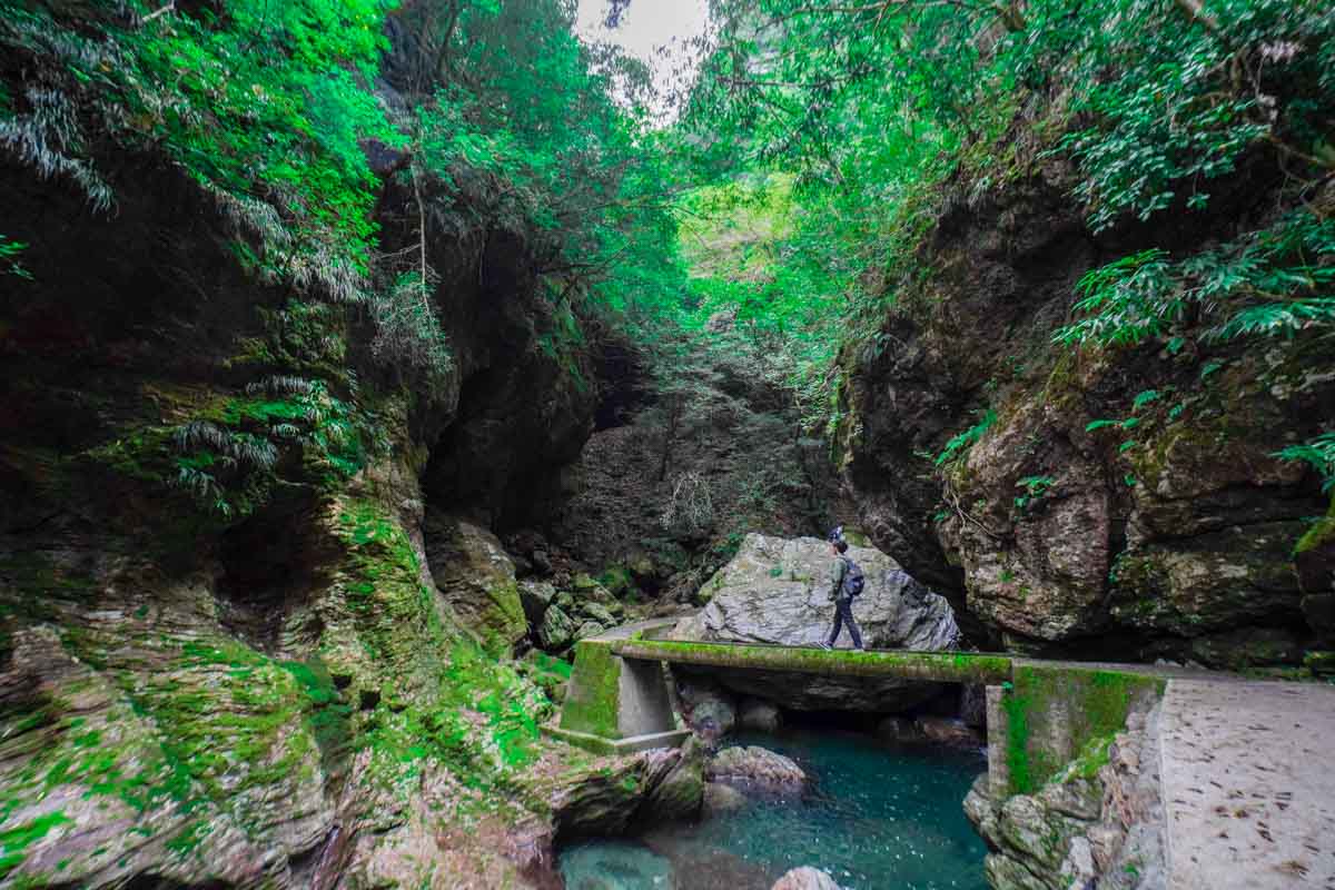 Hiking through the Nakatsu Gorge - Things to do in Kochi Japan
