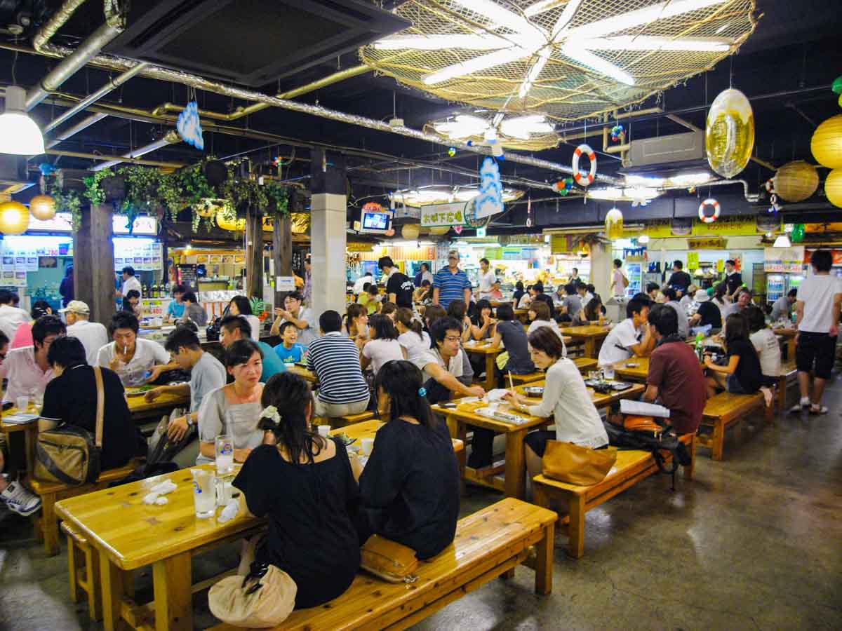 Hirome Market Interior - Things to do in Kochi Japan