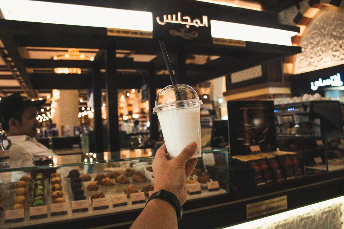 Camel Milk from The Majlis - Dubai Guide