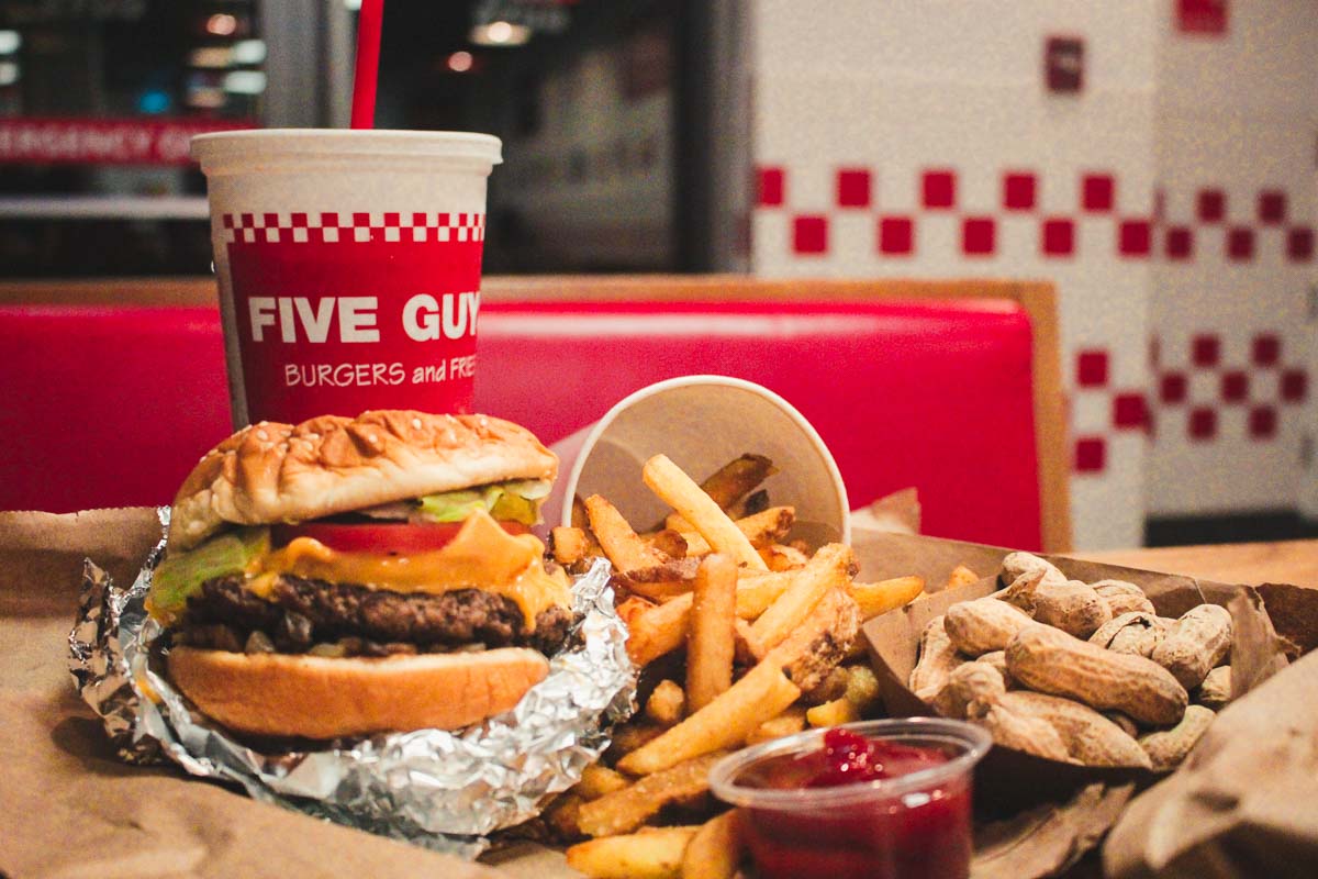 Five Guys Burger and Fries - Dubai Guide