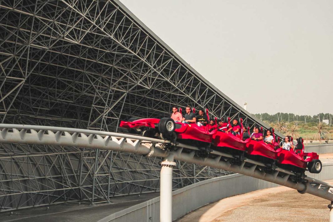 ferrari world best attractions