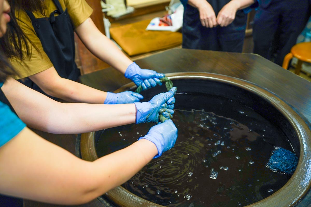 Indigo Dyeing Workshop in Mima - Unique Experiences in Shikoku Japan