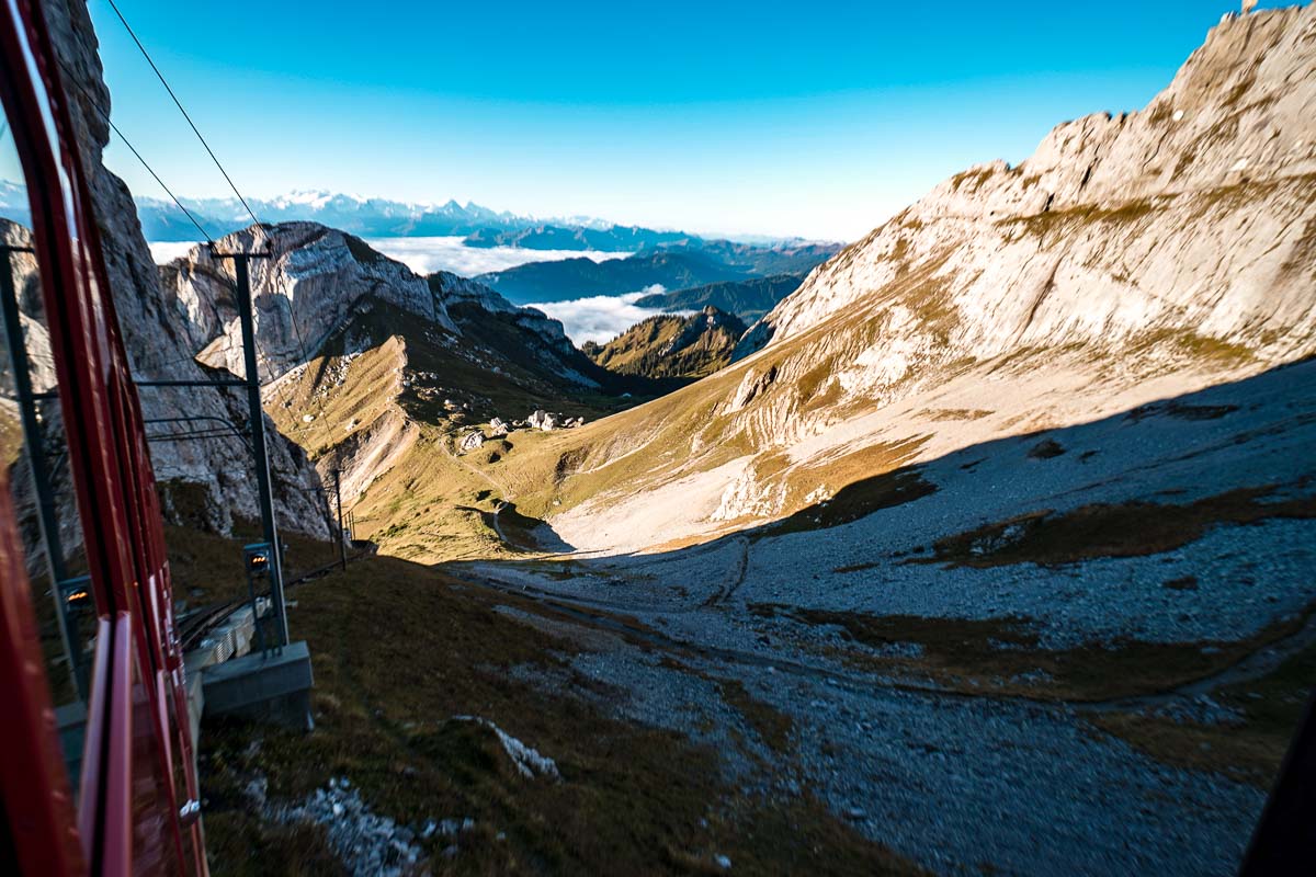 Pilatus Cogwheel Train - Switzerland Swiss Travel Pass Guide