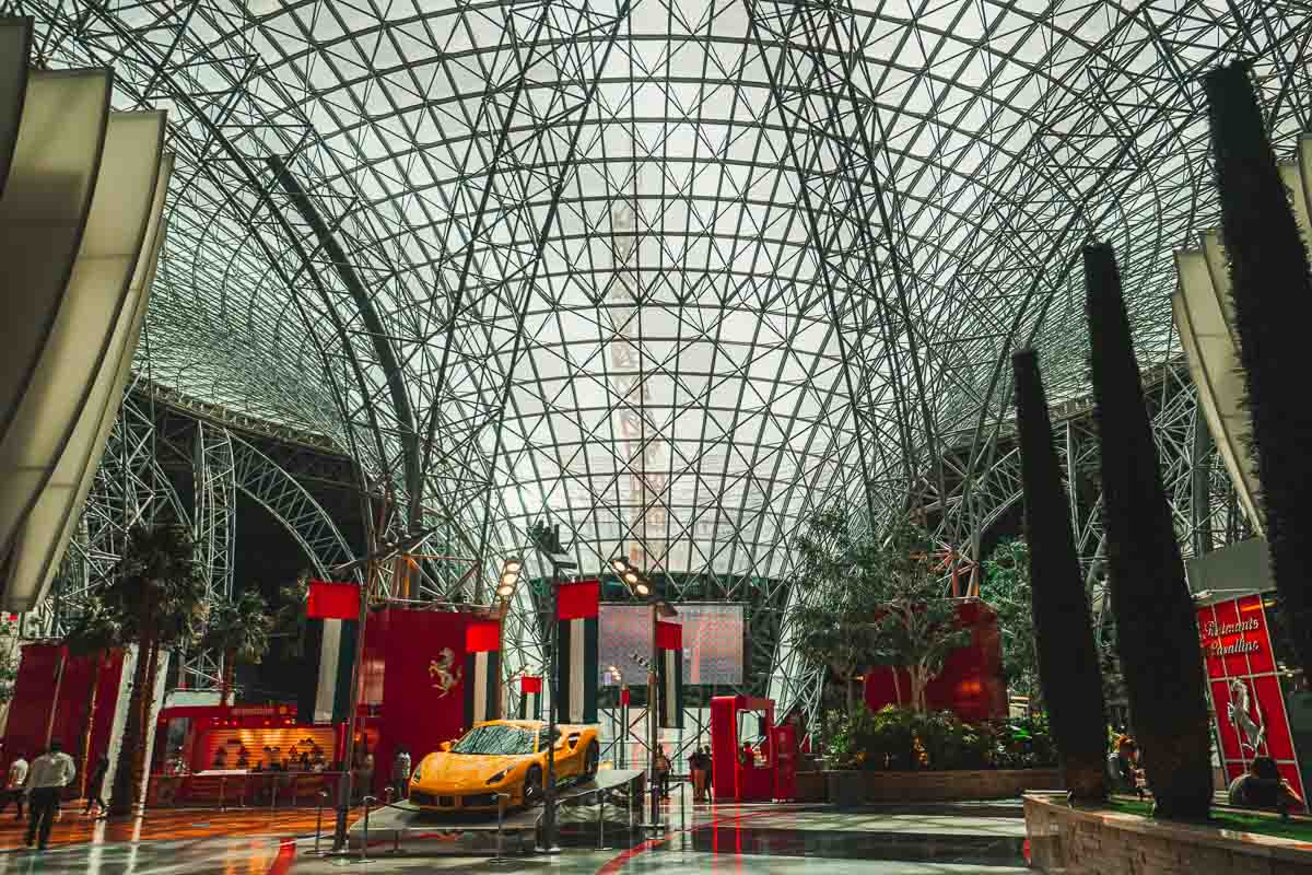 Ferrari World Interior - Ferrari World Guide