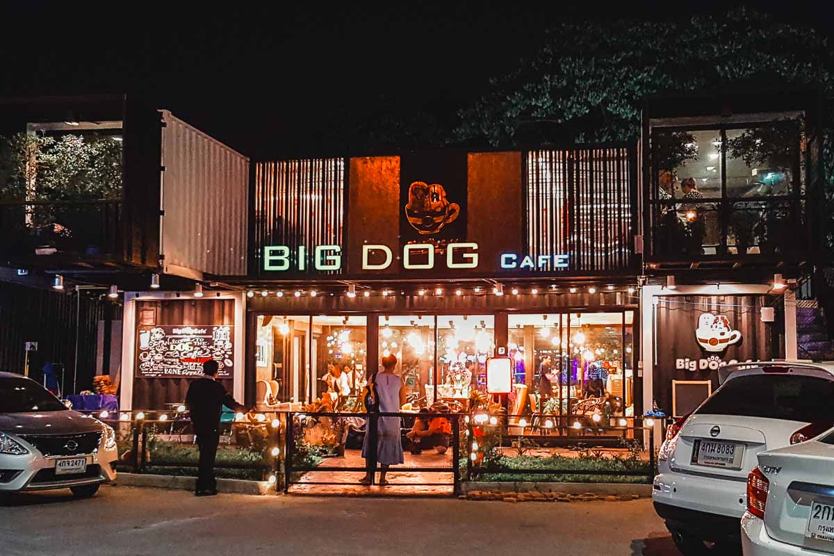 Big Dog Cafe Entrance - Bangkok Itinerary