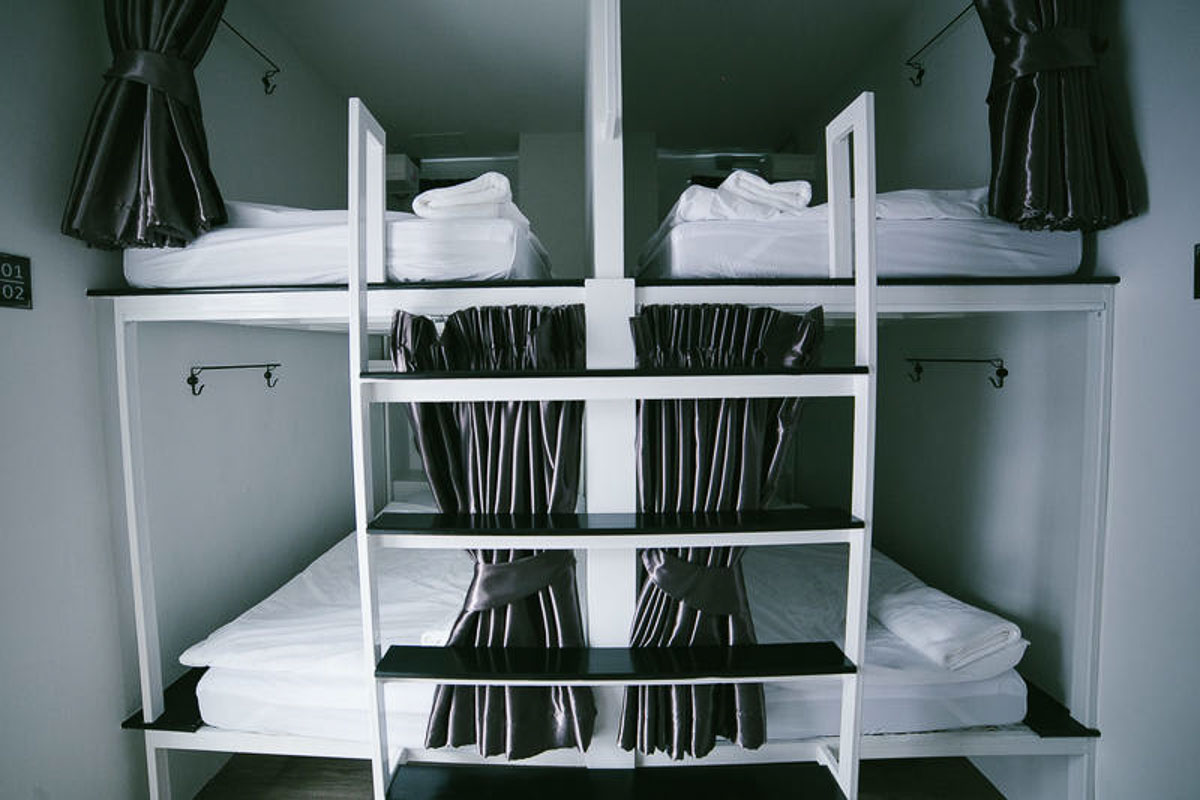 Diff Hostel Dorm Beds - Bangkok Itinerary