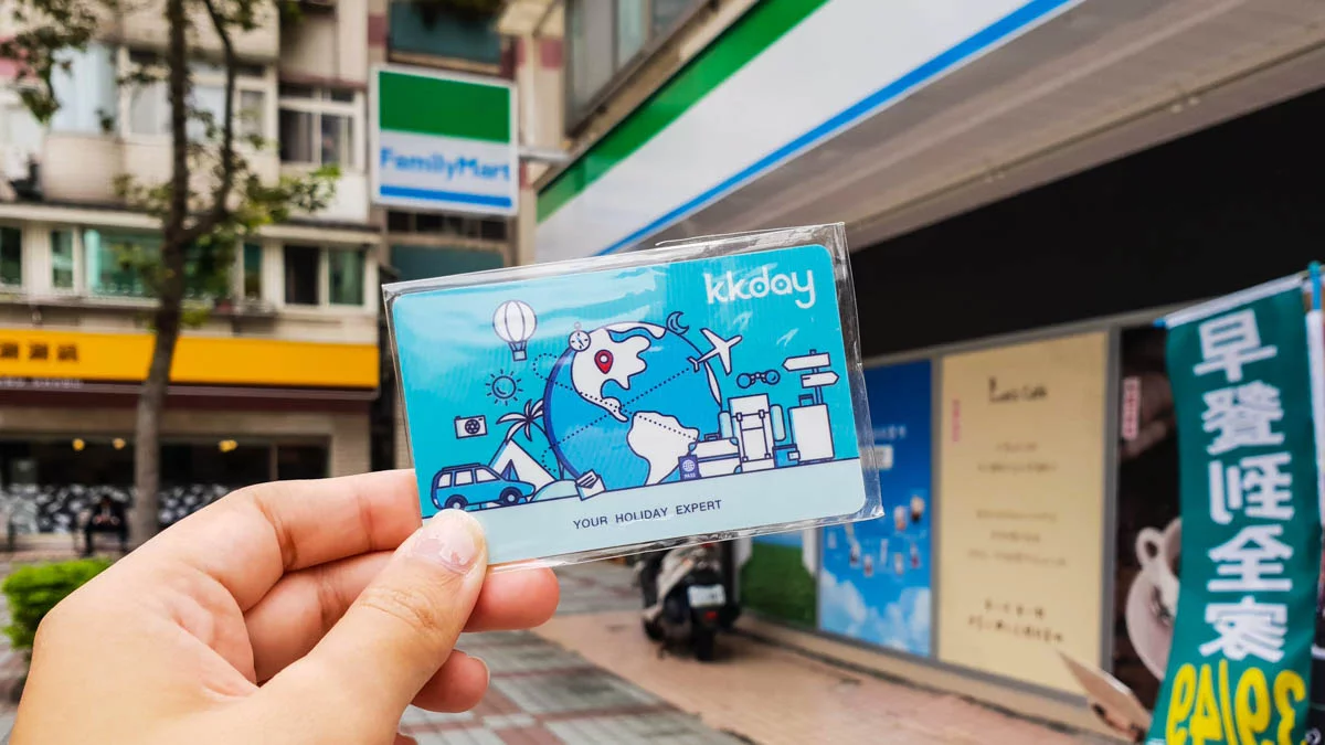 Happy Cash Card - Eastern Taiwan Itinerary
