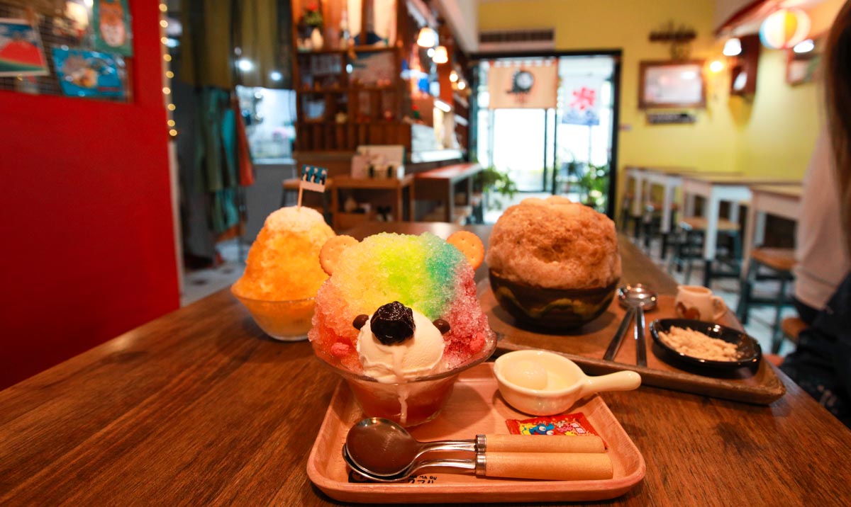 Hualien Naniwa Maru Teddy bear shaved iced - Eastern Taiwan Itinerary 