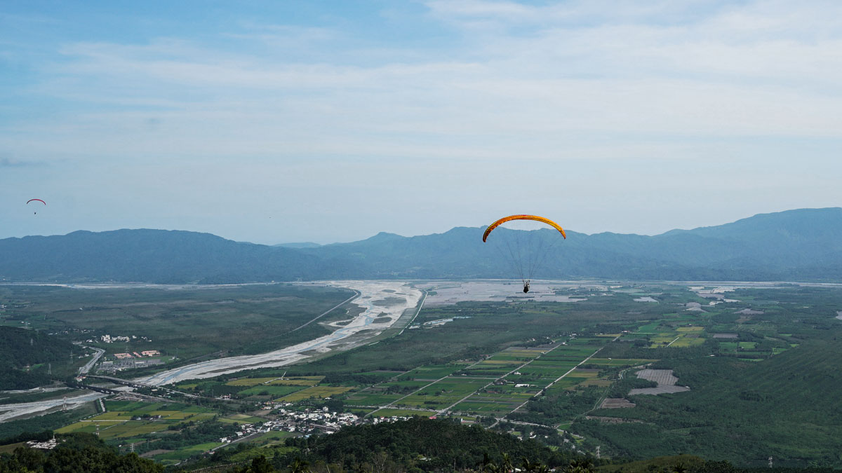 Hualien paragliding over east rift valley - Things to do in Taiwan