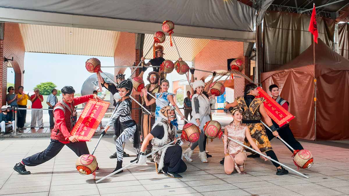 Yilan traditional arts centre zodiac performance - Eastern Taiwan Itinerary 