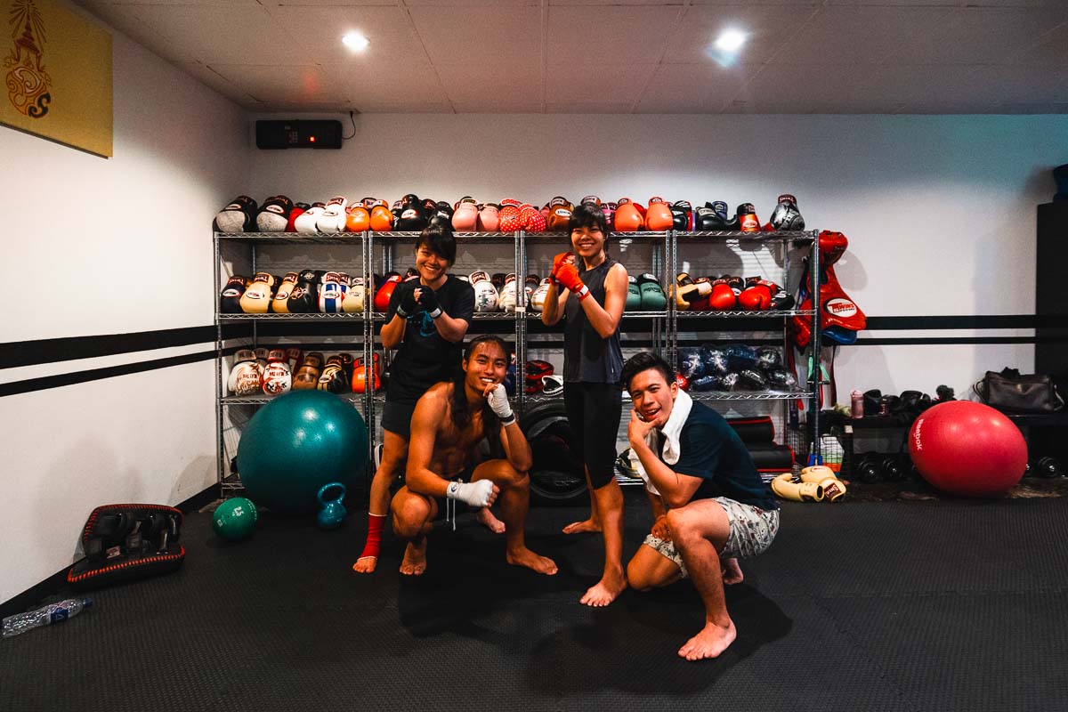 Getting Ready to Kick Butt at Muay Thai Class - Bangkok Itinerary