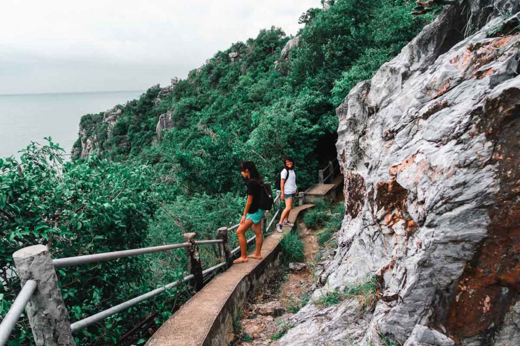 Hiking to Laem Sala Beach 