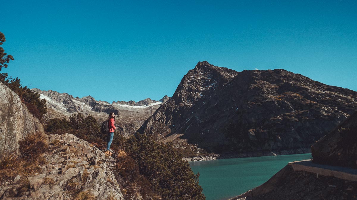 Views of Gelmer Lake - Switzerland Itinerary 