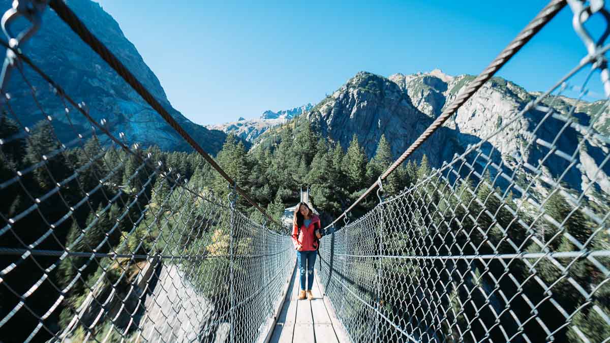 View of Handeck Bridge Front - Switzerland Itinerary 