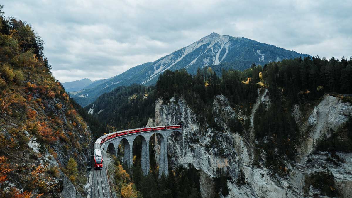 Landwasser Viaduct Viewpoint - Switzerland Itinerary