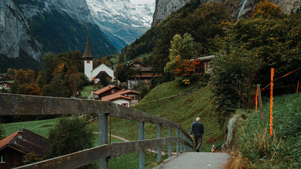 View of Lauterbrunnen Church - Switzerland Itinerary