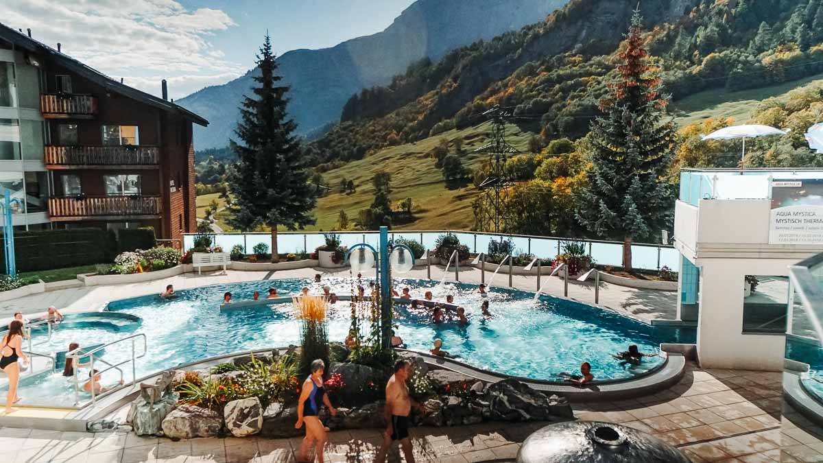 Leuk Thermal Bath - Switzerland Itinerary