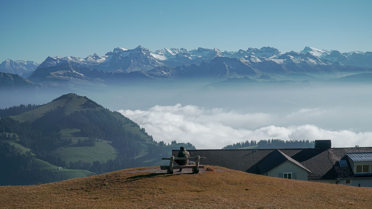View of Mount Rigi - Switzerland Itinerary 