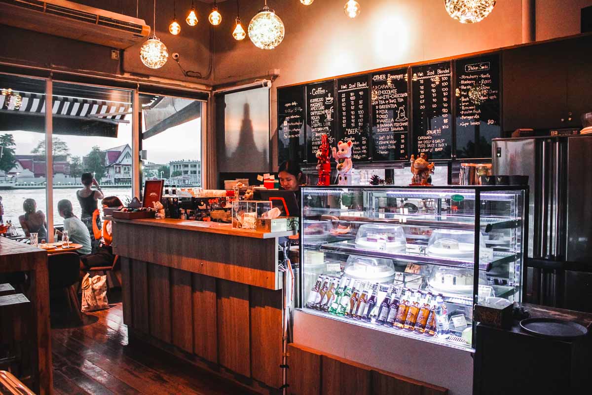 VIVI The Coffee Place Interior - Bangkok Itinerary
