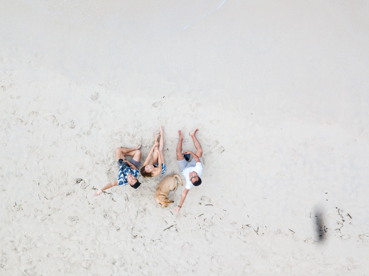 Group Shot at the Beach in Koh Samui - Koh Samui Itinerary Luxurious Adventure