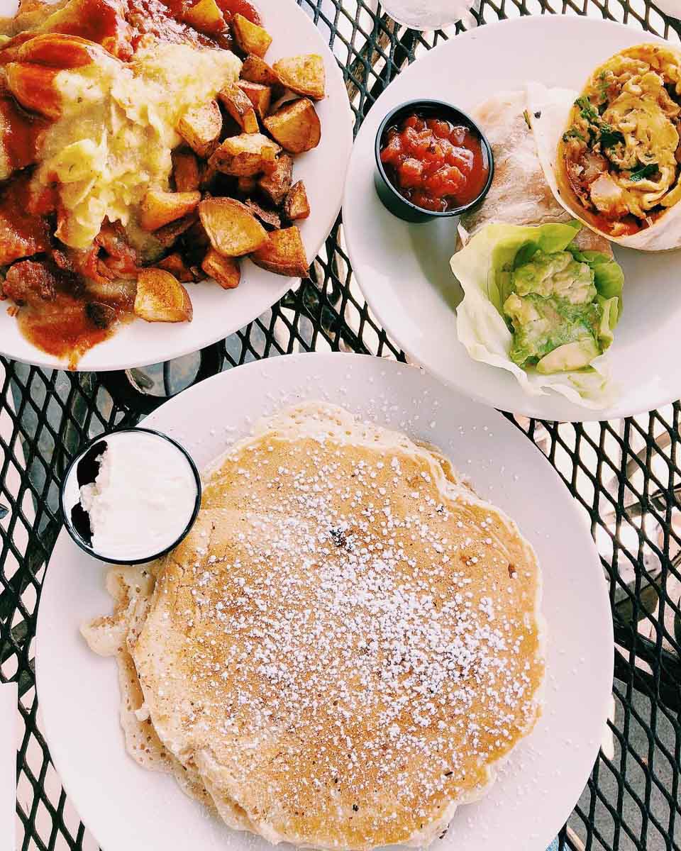 Brunch Spread at Frankie and Lola's Cafe