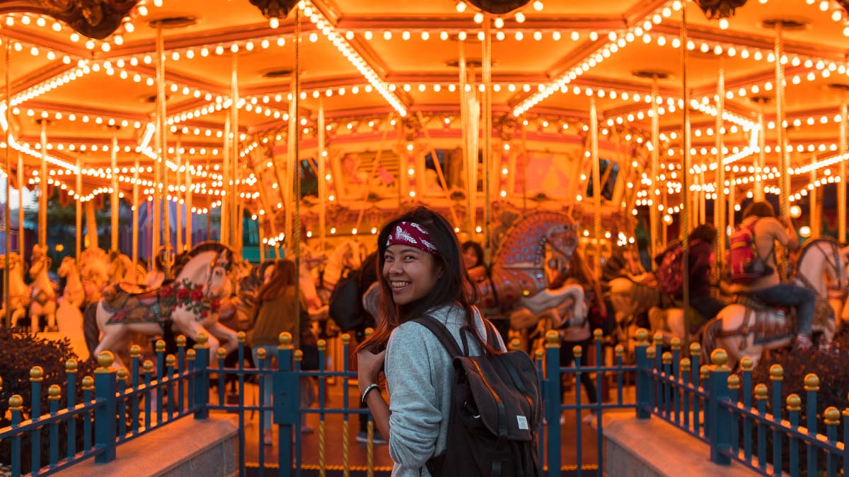 Cinderella Carousel - Hong Kong Disneyland Guide