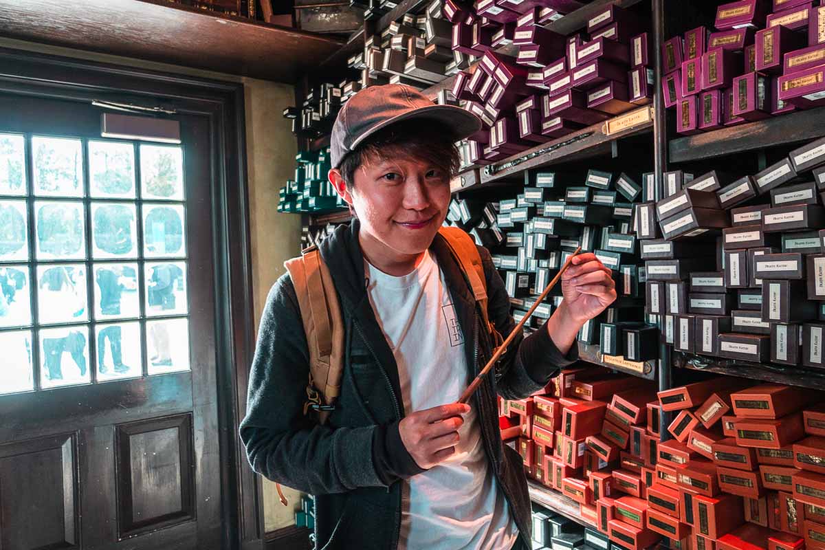 Finding Our Wand in The Wizarding World of Harry Potter - Los Angeles Theme Parks