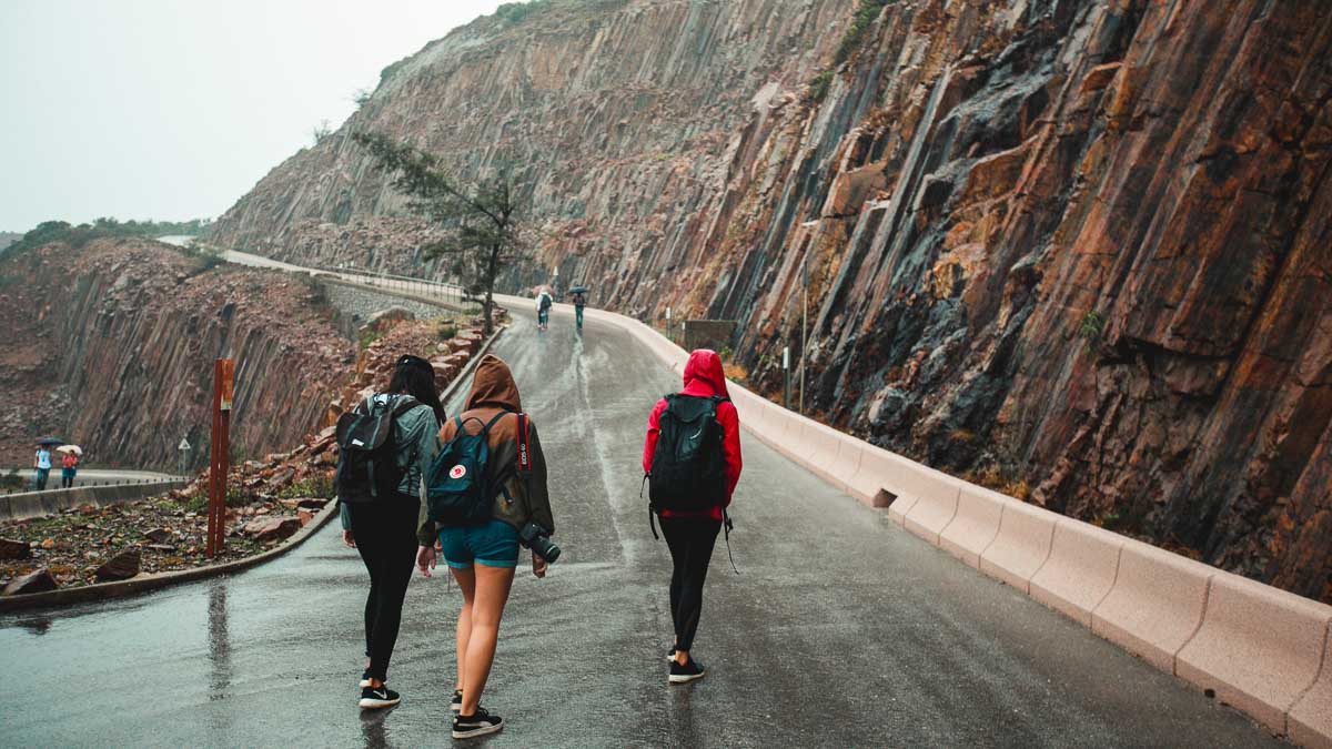 High Island East Dam Geo Trail Hike up - Sai Kung Itinerary